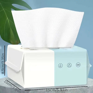 100PCS Pearl Pattern Disposable Face Towel