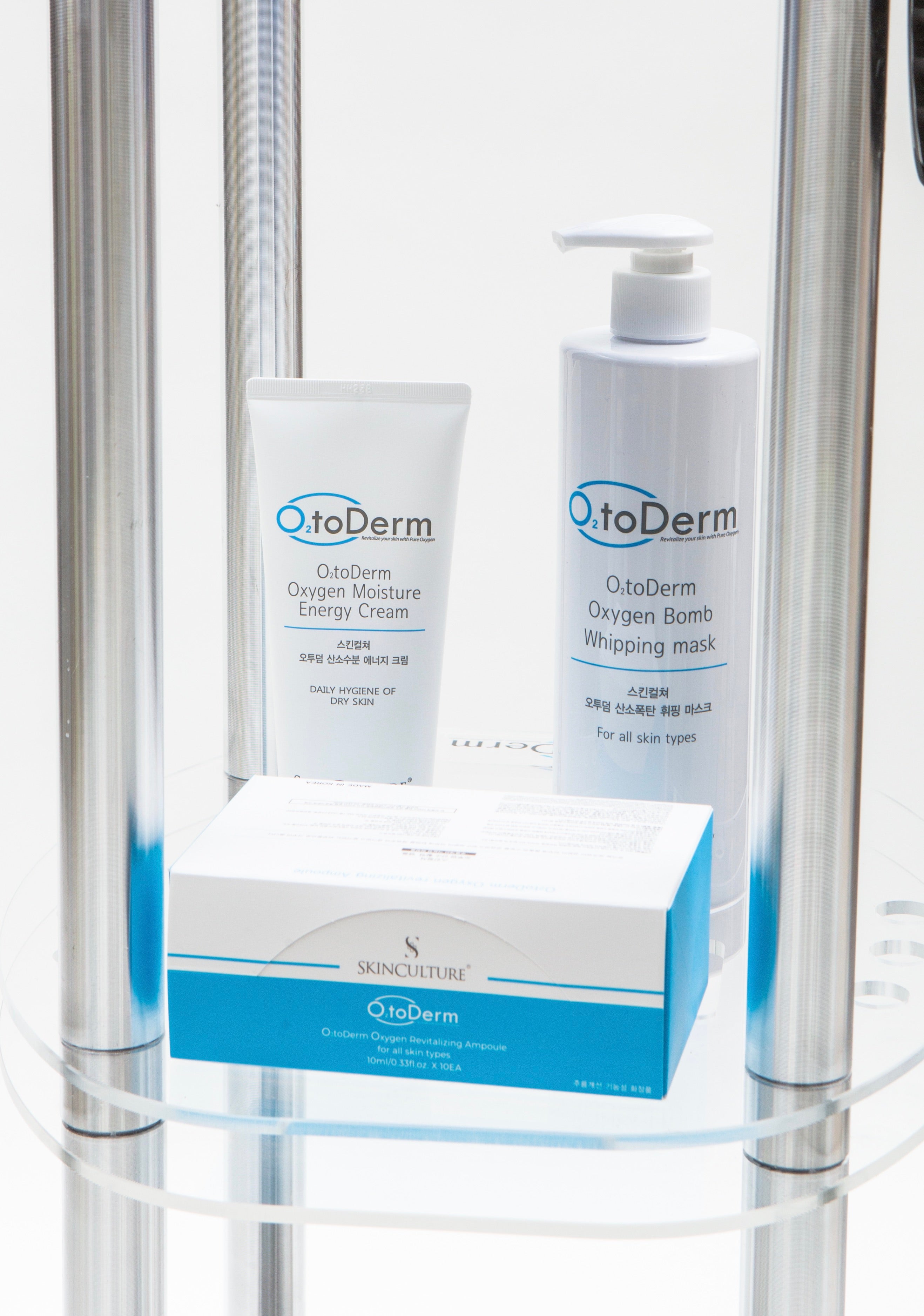 O2toDerm with LED Dome